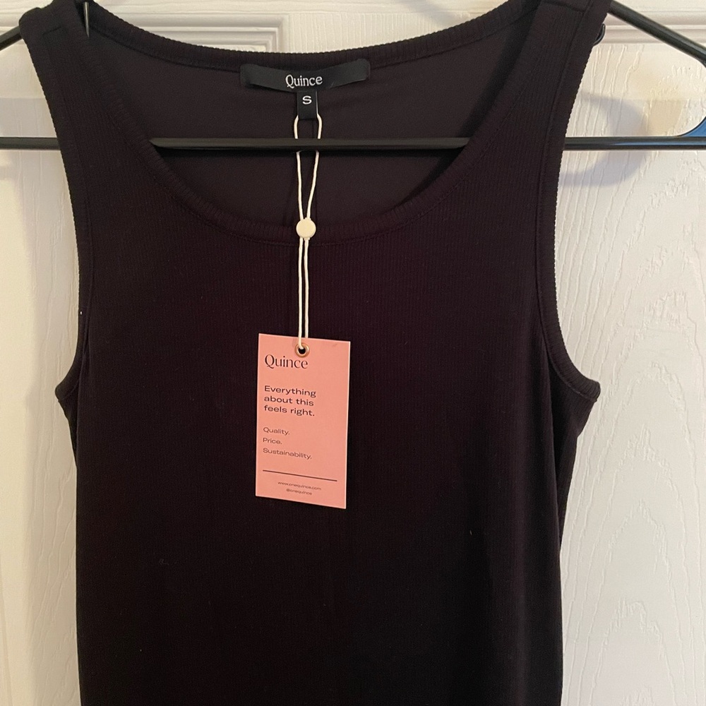 Black Quince Tank Maxi Dress